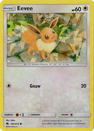 Eevee (Let's Play, Eevee!)  155/214  - Holofoil Deck Exclusives