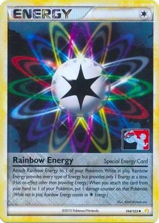 Rainbow Energy (League Promo) 104/123  - Reverse Holofoil League & Championship Cards