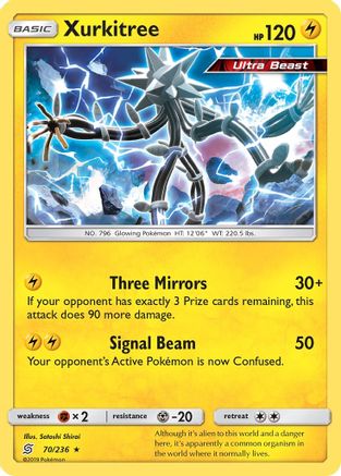 Xurkitree 070/236  - Reverse Holofoil SM  Unified Minds