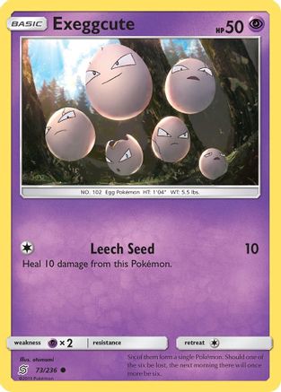Exeggcute 073/236  SM  Unified Minds