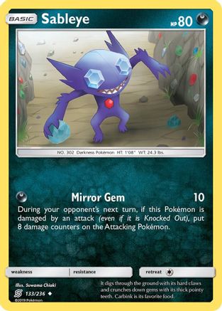 Sableye 133/236  SM  Unified Minds