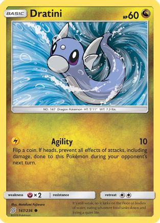 Dratini (147) (147) 147/236  SM  Unified Minds