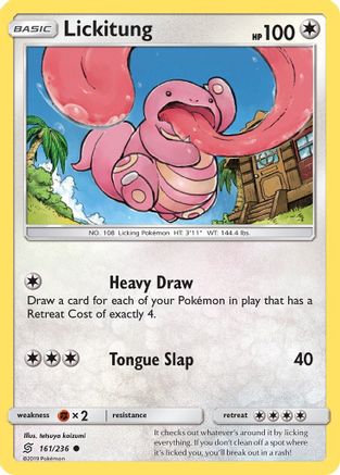 Lickitung 161/236  SM  Unified Minds