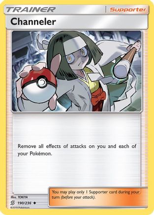 Channeler 190/236  - Reverse Holofoil SM  Unified Minds
