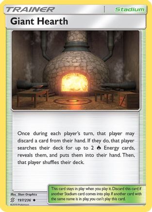 Giant Hearth 197/236  SM  Unified Minds