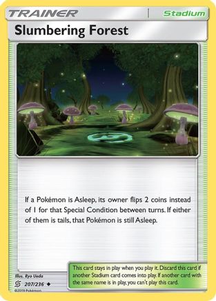 Slumbering Forest 207/236  SM  Unified Minds