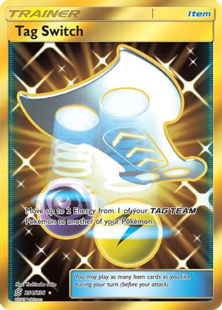 Tag Switch (Secret) 254  - Holofoil SM  Unified Minds