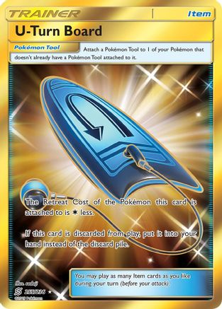 U-Turn Board (Secret) 255  - Holofoil SM  Unified Minds