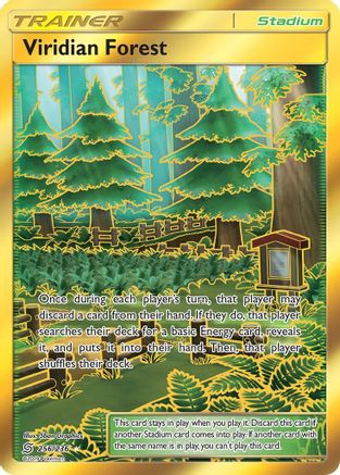 Viridian Forest (Secret) 256  - Holofoil SM  Unified Minds
