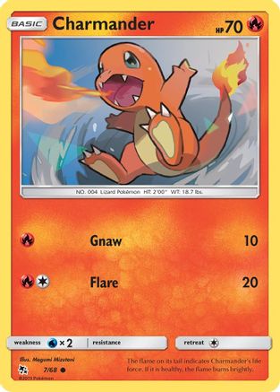 Charmander 007/68  Hidden Fates