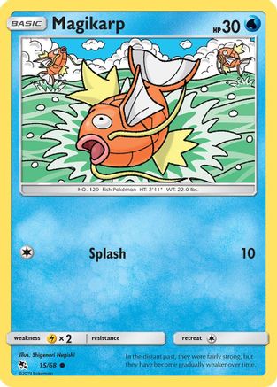 Magikarp 015/68  Hidden Fates