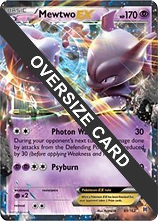 Mewtwo EX 061/162  - Holofoil Jumbo Cards