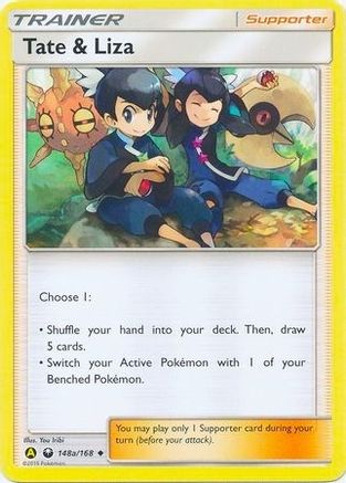 Tate & Liza 148a/168  Alternate Art Promos
