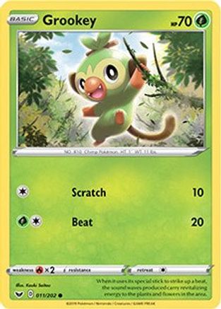 Grookey (Premium Collection) 011/202  - Holofoil Miscellaneous Cards & Products