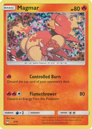 Magmar 003/12  - Holofoil McDonalds Promos 2019