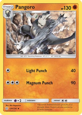 Pangoro 120  SM  Cosmic Eclipse