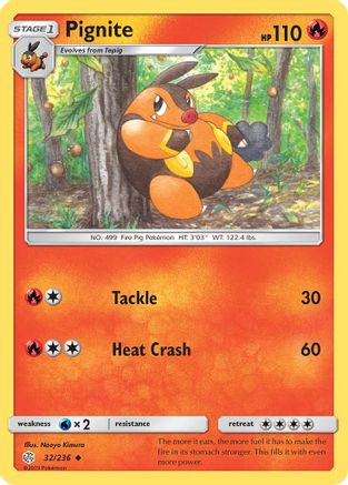 Pignite 032/236  SM  Cosmic Eclipse