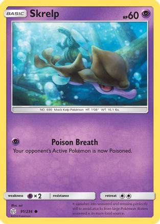 Skrelp 091/236  SM  Cosmic Eclipse