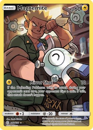 Magnemite (Secret) 242/236  - Holofoil SM  Cosmic Eclipse
