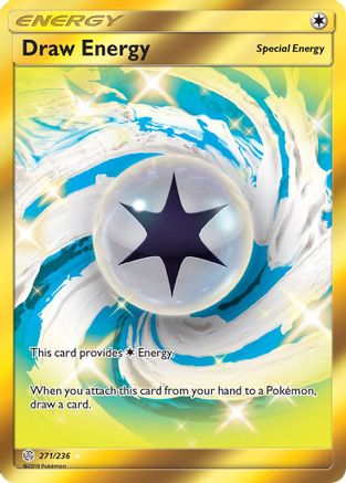 Draw Energy (Secret) 271  - Holofoil SM  Cosmic Eclipse