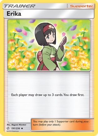 Erika 191/236  - Reverse Holofoil SM  Cosmic Eclipse