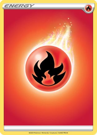 Fire Energy Sword & Shield Base Set