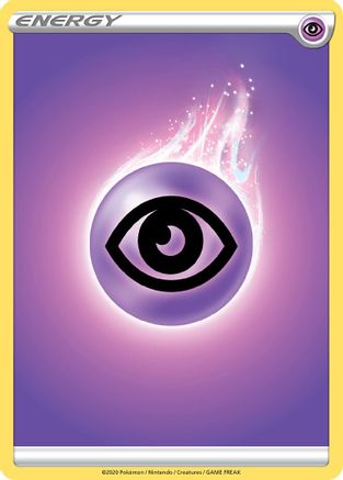 Psychic Energy - Reverse Holofoil Sword & Shield Base Set