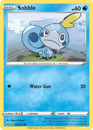 Sobble (054) (054) 054/202 Sword & Shield Base Set