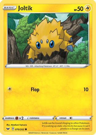 Joltik 070/202 Sword & Shield Base Set