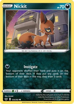 Nickit 125/202 Sword & Shield Base Set