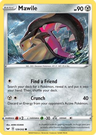 Mawile 129/202 Sword & Shield Base Set