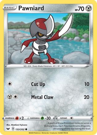 Pawniard 133/202 Sword & Shield Base Set