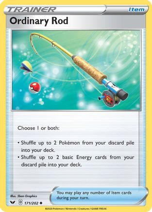 Ordinary Rod 171/202 Sword & Shield Base Set