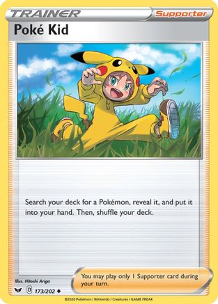 Poke Kid 173/202 Sword & Shield Base Set