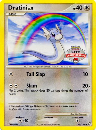 Dratini (City Championships) 091/146  League & Championship Cards