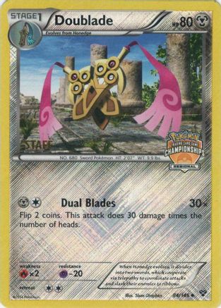 Doublade - 84/146 (Regional Championships) [Staff]/146  - Reverse Holofoil League & Championship Cards