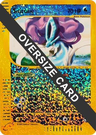 Suicune 007/12  - Reverse Holofoil Jumbo Cards