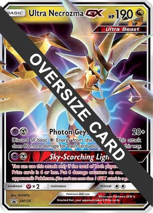 Ultra Necrozma GX SM126  - Holofoil Jumbo Cards