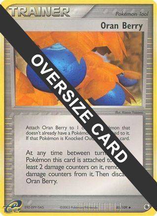 Oran Berry - 85/109/109  Jumbo Cards