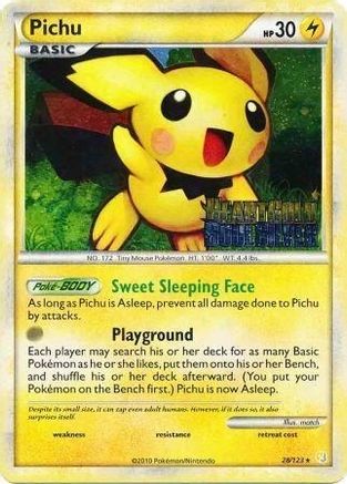 Pichu (Prerelease) 028/123  - Holofoil Nintendo Promos