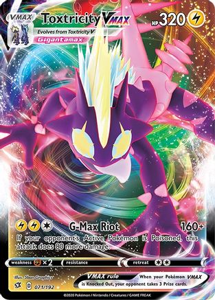 Toxtricity VMAX 071/192 - Holofoil Rebel Clash