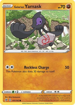 Galarian Yamask 101/192 Rebel Clash