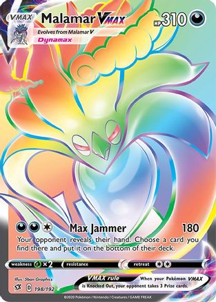 Malamar VMAX (Secret) 198/192 - Holofoil Rebel Clash