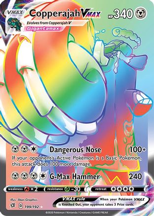 Copperajah VMAX (Secret) 199/192 - Holofoil Rebel Clash
