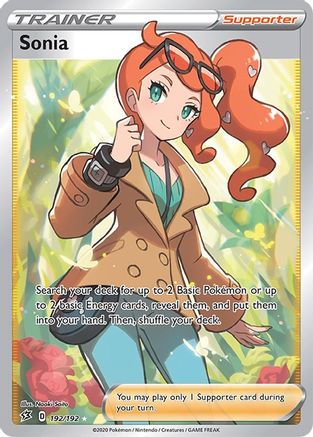 Sonia (Full Art) 192/192 - Holofoil Rebel Clash