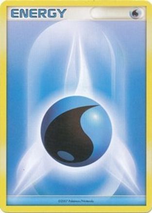 Water Energy (2007 Unnumbered D/P Style Non (2007 Unnumbered D/P Style Non-Holo)/P  League & Championship Cards