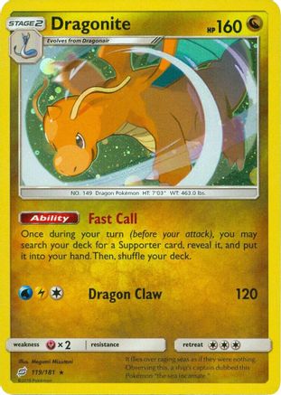 Dragonite (Cosmos Holo) 119/181  - Holofoil Miscellaneous Cards & Products