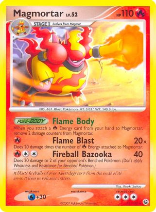 Magmortar (Secret Wonders) 031/132  - Holofoil Deck Exclusives