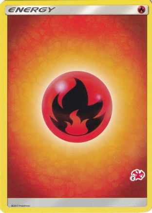 Fire Energy (#2 Charizard Stamped)  Battle Academy