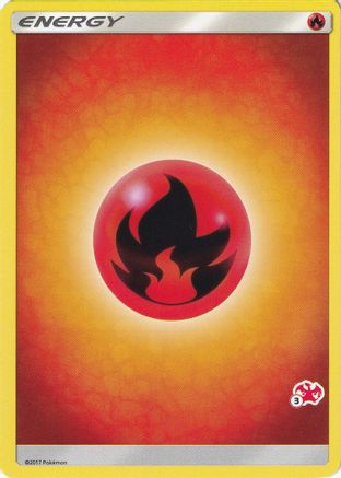 Fire Energy (#3 Charizard Stamped)  Battle Academy